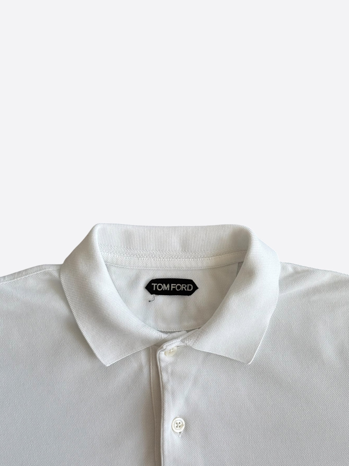 Tom Ford White Polo T-Shirt