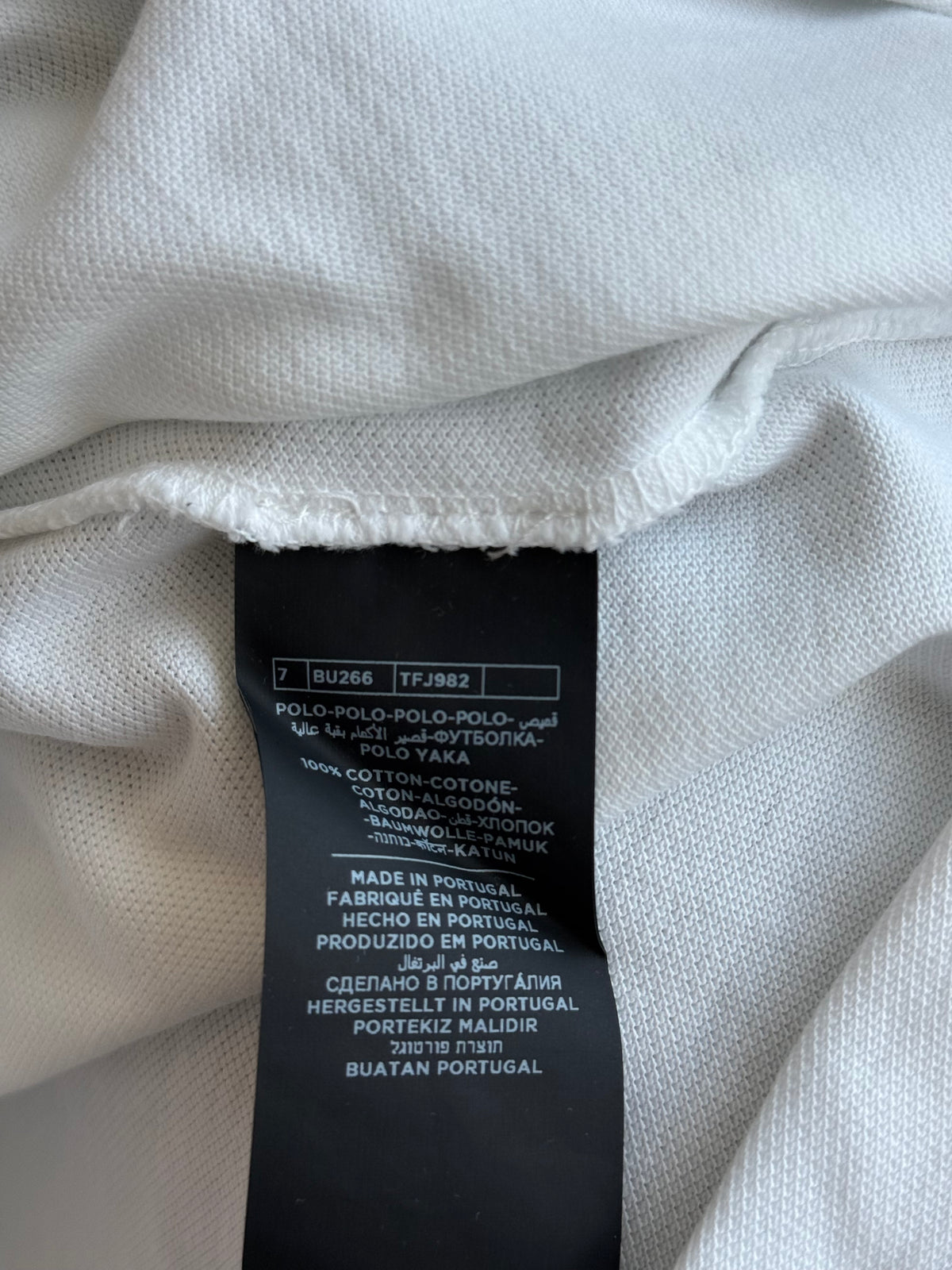 Tom Ford White Polo T-Shirt