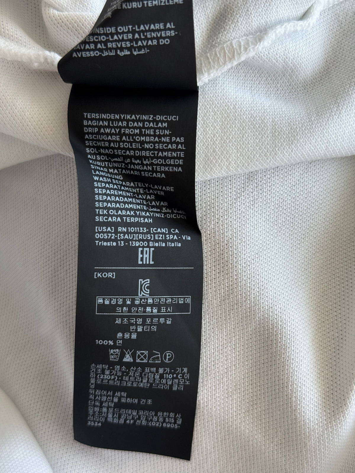 Tom Ford White Polo T-Shirt