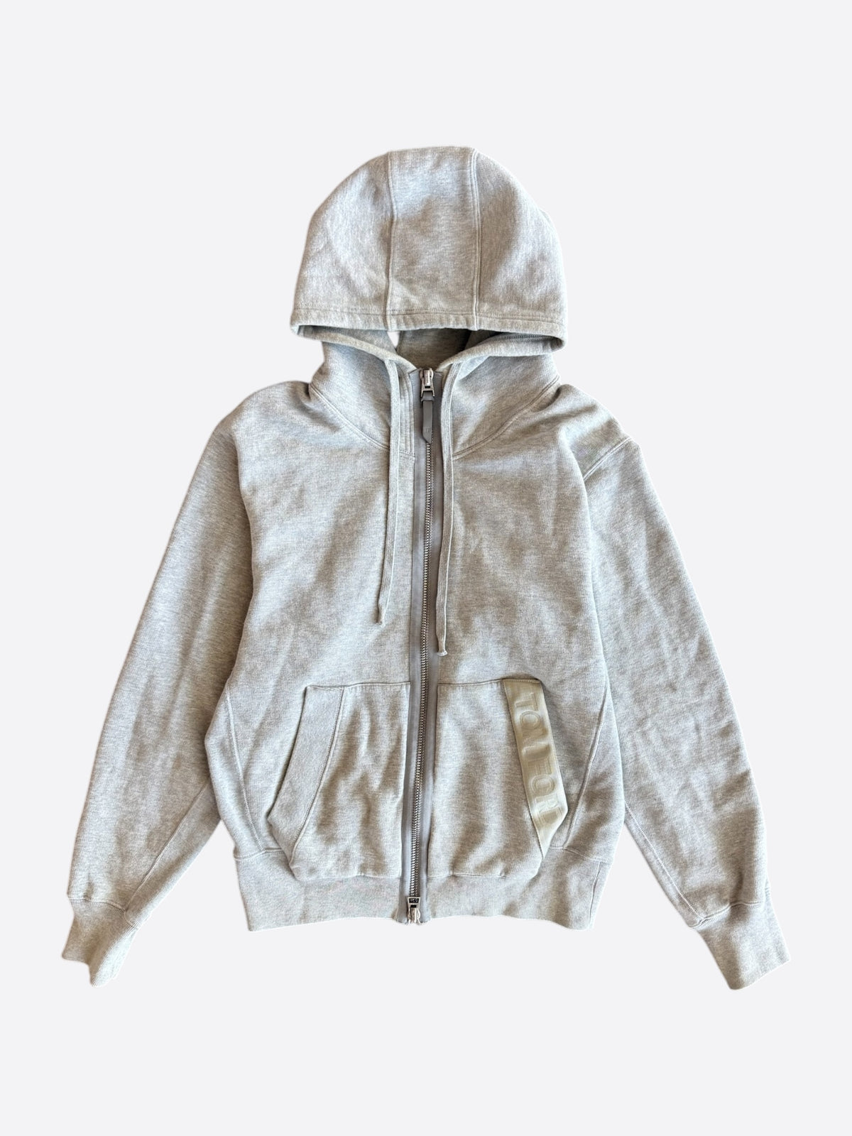 Tom Ford Grey Zip Up Hoodie