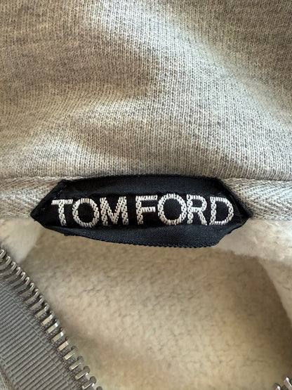 Tom Ford Grey Zip Up Hoodie