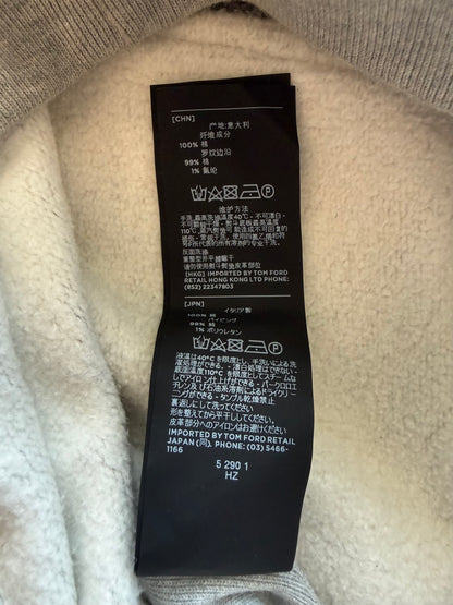 Tom Ford Grey Zip Up Hoodie