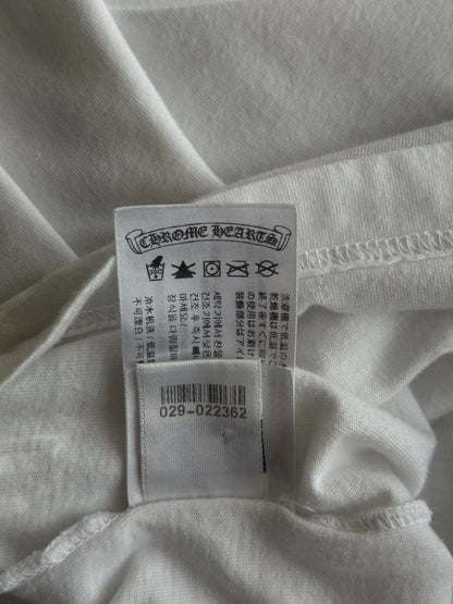 Chrome Hearts White & Black Welcome To Las Vegas T-Shirt