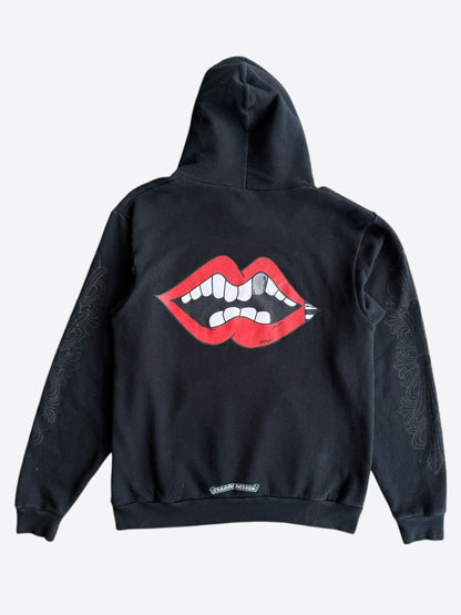 Chrome Hearts Black Matty Boy Horseshoe Chomper Hoodie