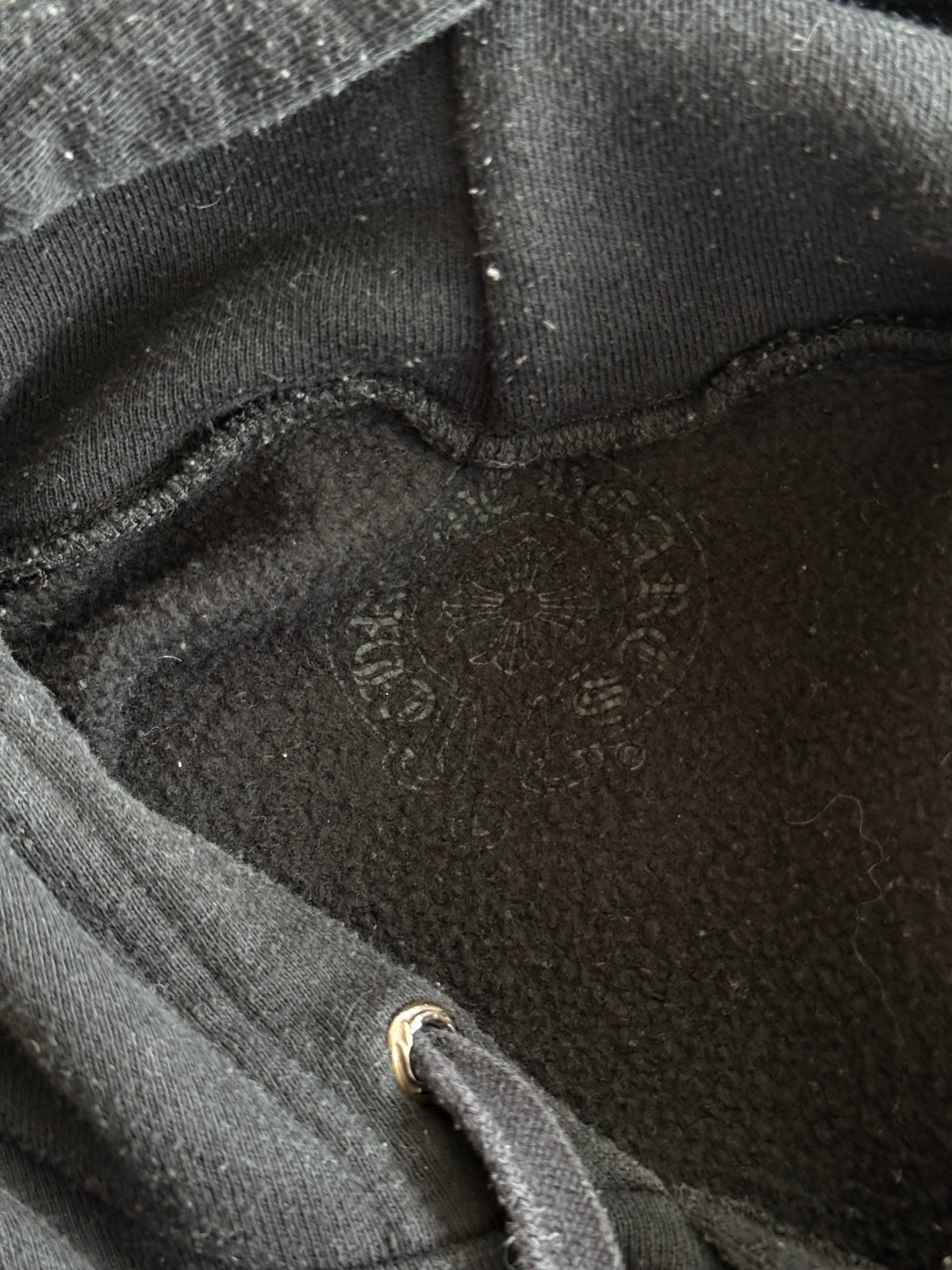 Chrome Hearts Black Matty Boy Horseshoe Chomper Hoodie