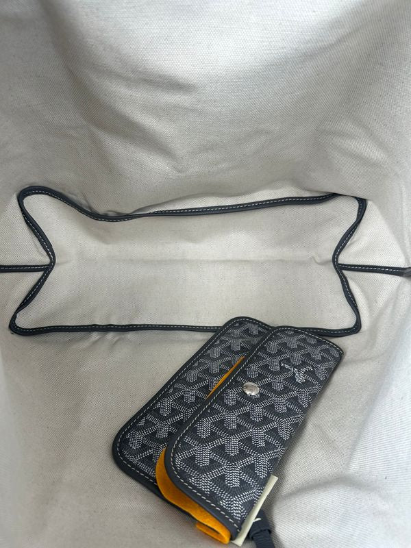 Goyard Grey St. Louis Tote Bag