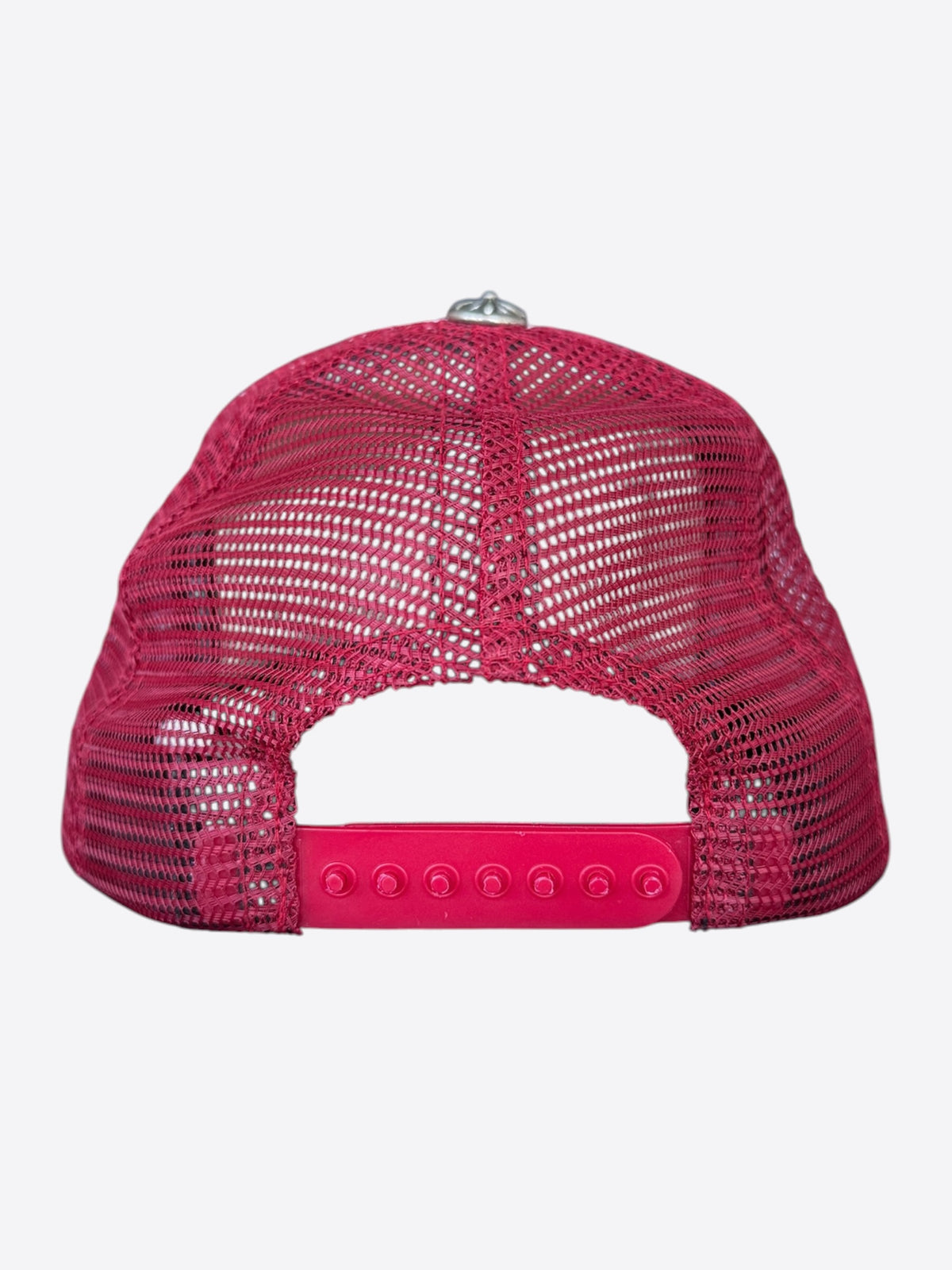 Chrome Hearts Red & White F**K Trucker Hat