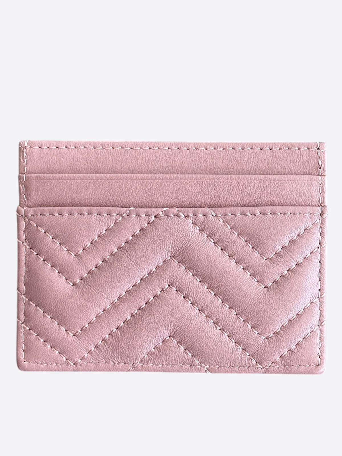 Gucci Pink GG Marmont Card Holder