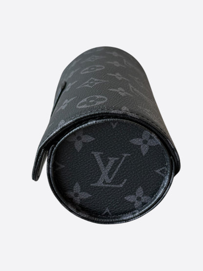 Louis Vuitton Monogram Eclipse 3 Watch Roll