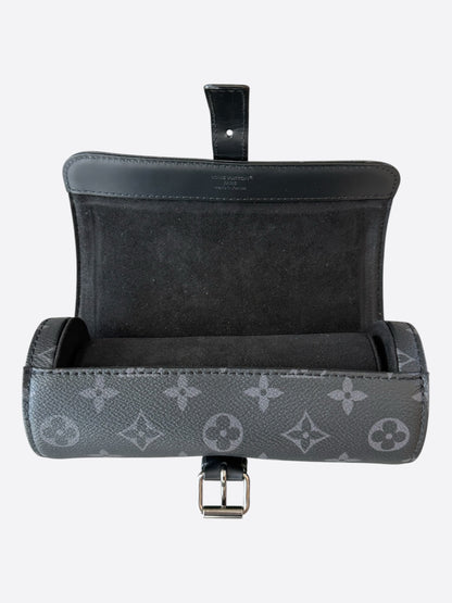 Louis Vuitton Monogram Eclipse 3 Watch Roll