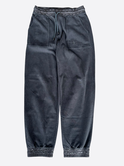 Louis Vuitton Black Monogram Sweatpants