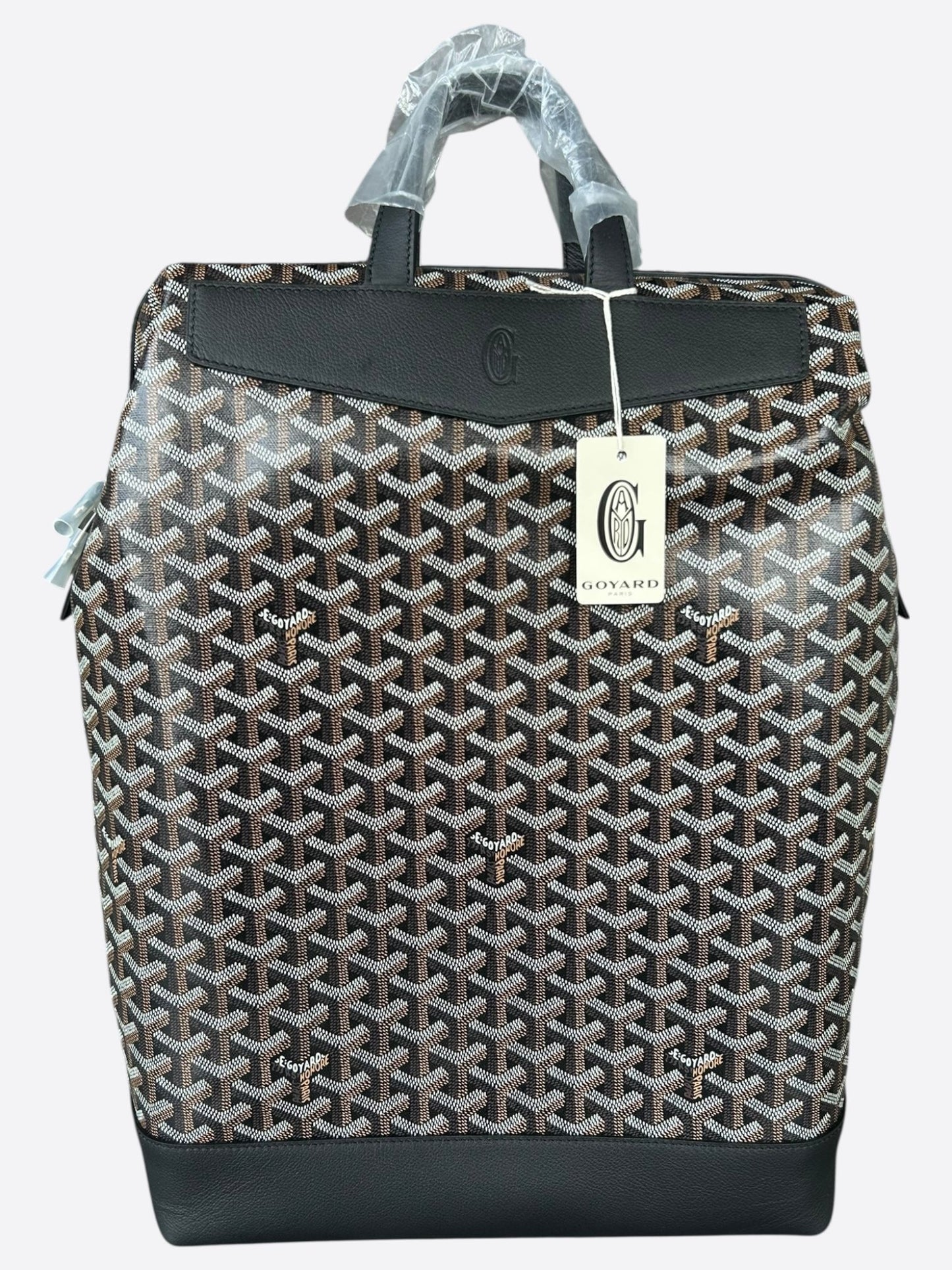 Goyard Black Cisalpin Backpack