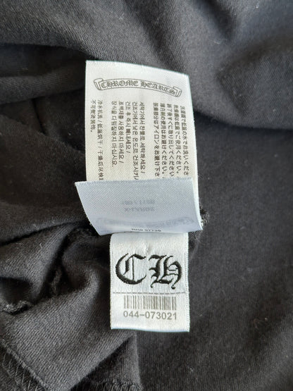 Chrome Hearts Yungblud Black & White Foti Cross Logo T-Shirt
