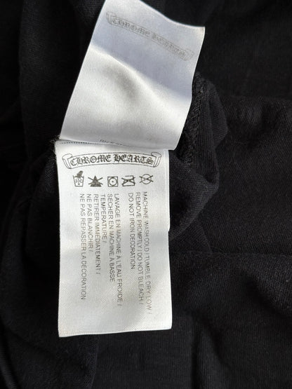 Chrome Hearts Black & Yellow Staff Horseshoe Logo Longsleeve T-Shirt