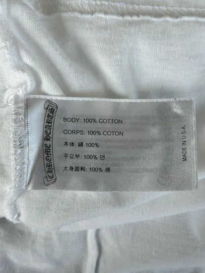 Chrome Hearts White St Barth Exclusive Script T-Shirt