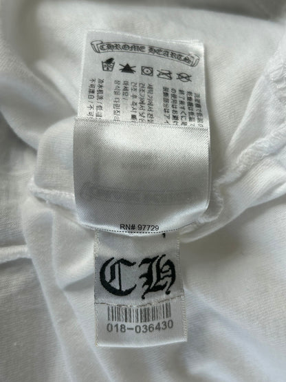 Chrome Hearts White St Barth Exclusive Script T-Shirt