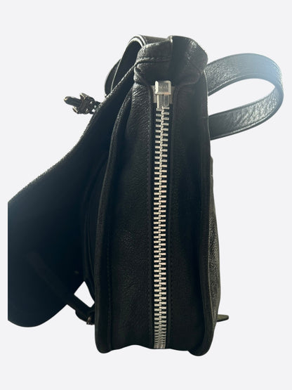 Chrome Hearts Black Cross Patch Gunslinger Messenger Bag