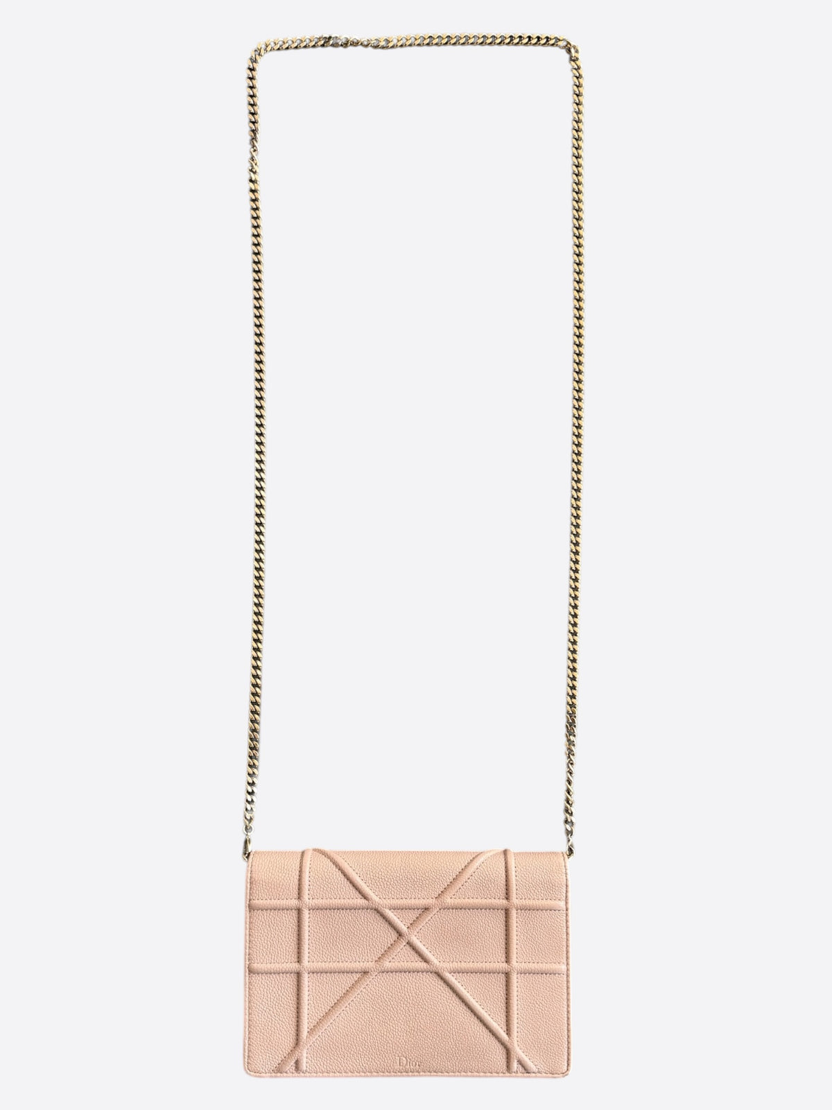 Dior Pink Diorama Wallet On Chain