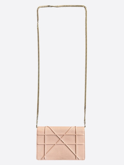 Dior Pink Diorama Wallet On Chain