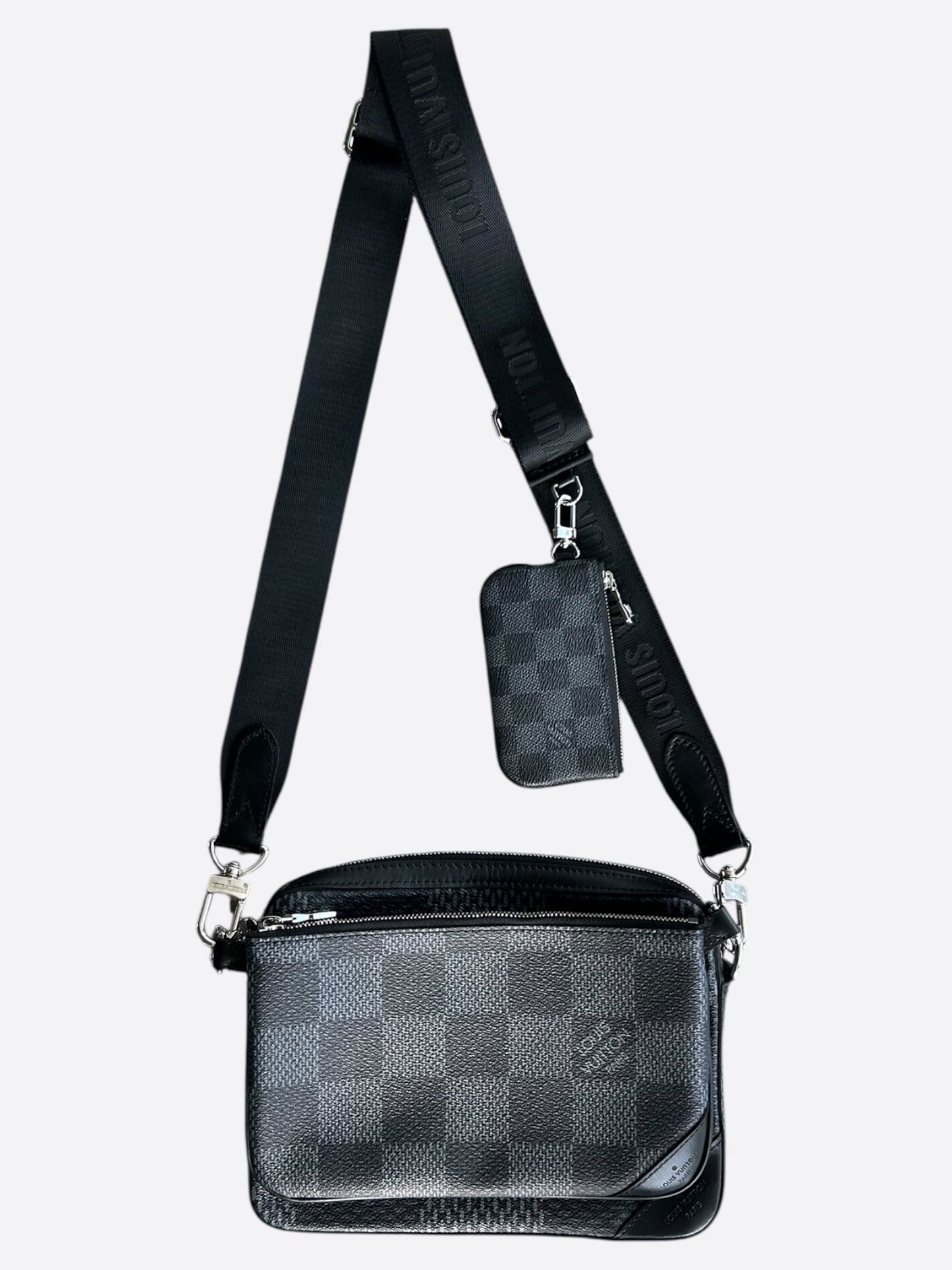Louis Vuitton Damier Graphite 3D Trio Messenger Bag