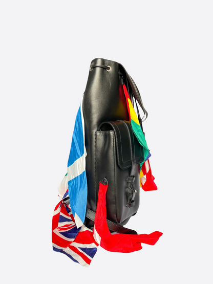 Louis Vuitton Black Flags Christopher Backpack