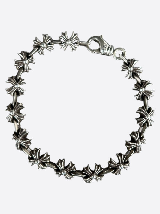 Chrome Hearts Silver Cross Plus Bracelet