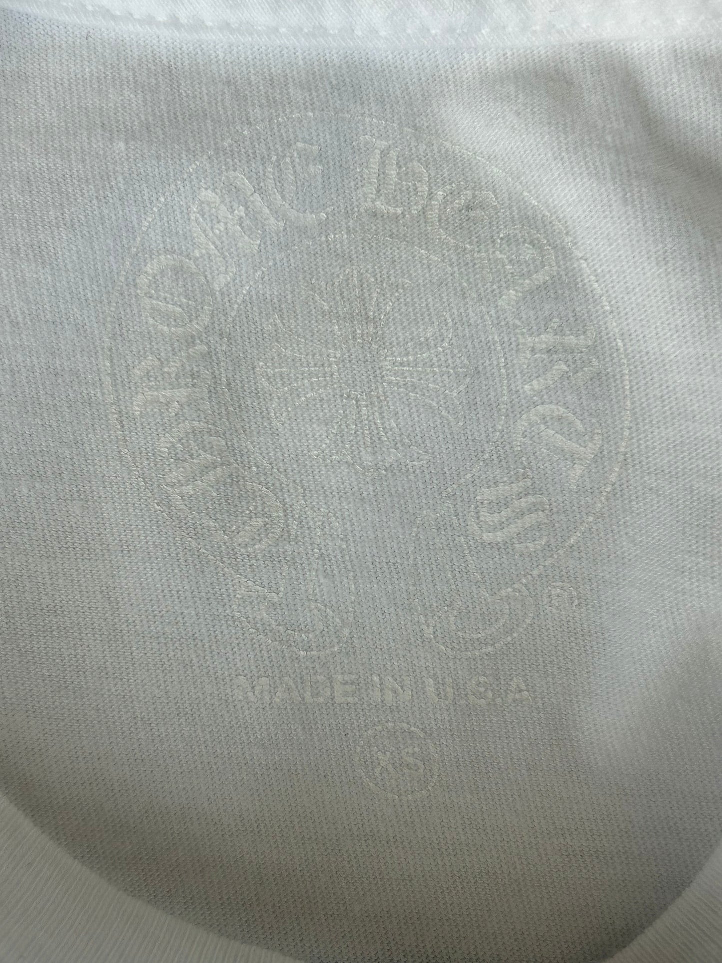 Chrome Hearts White St Barth Exclusive Script T-Shirt