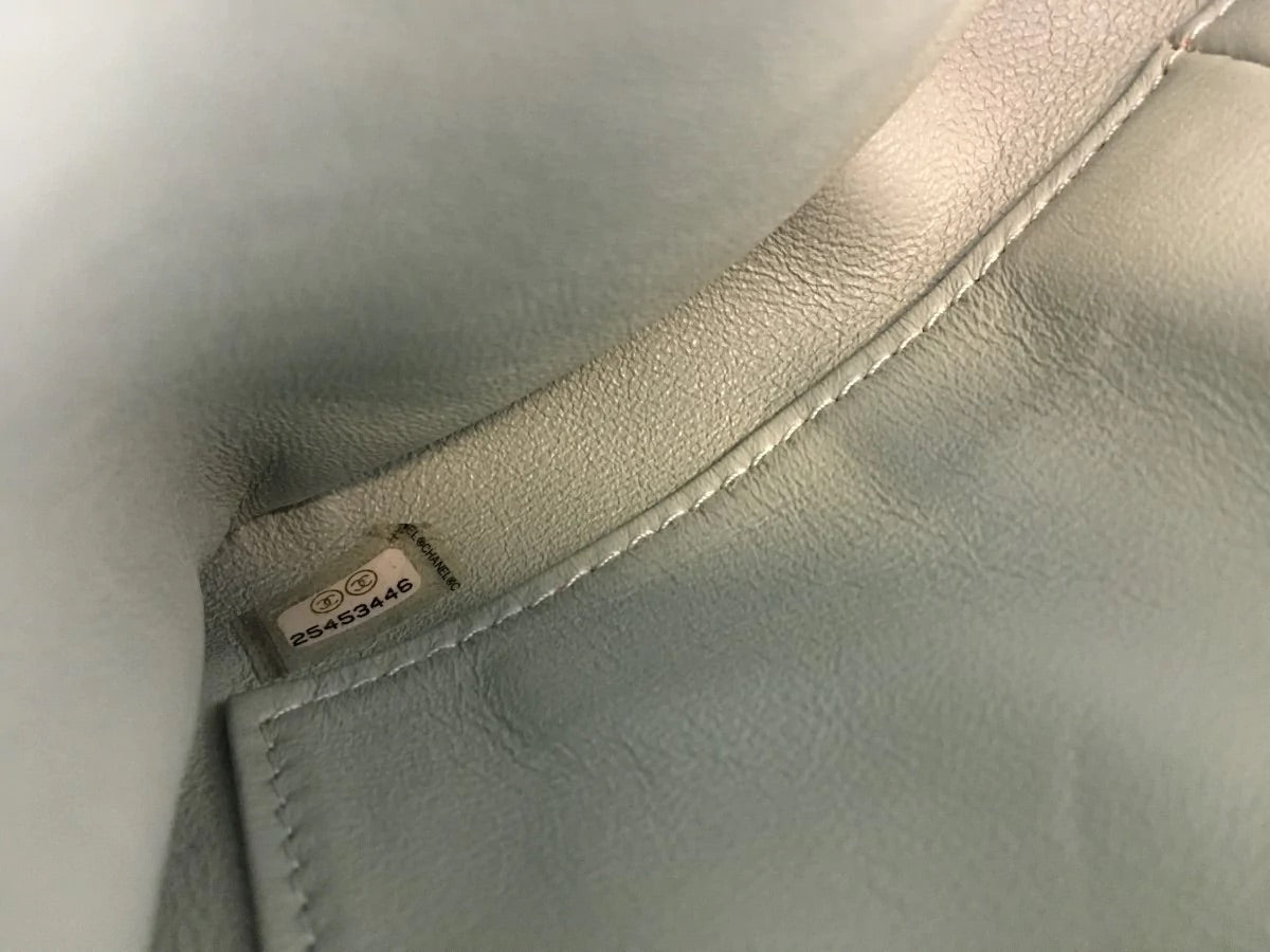 Chanel Mint Lambskin Small Trendy CC Bag