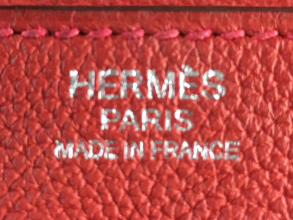 Hermès Light Red Epsom Leather Kelly 32