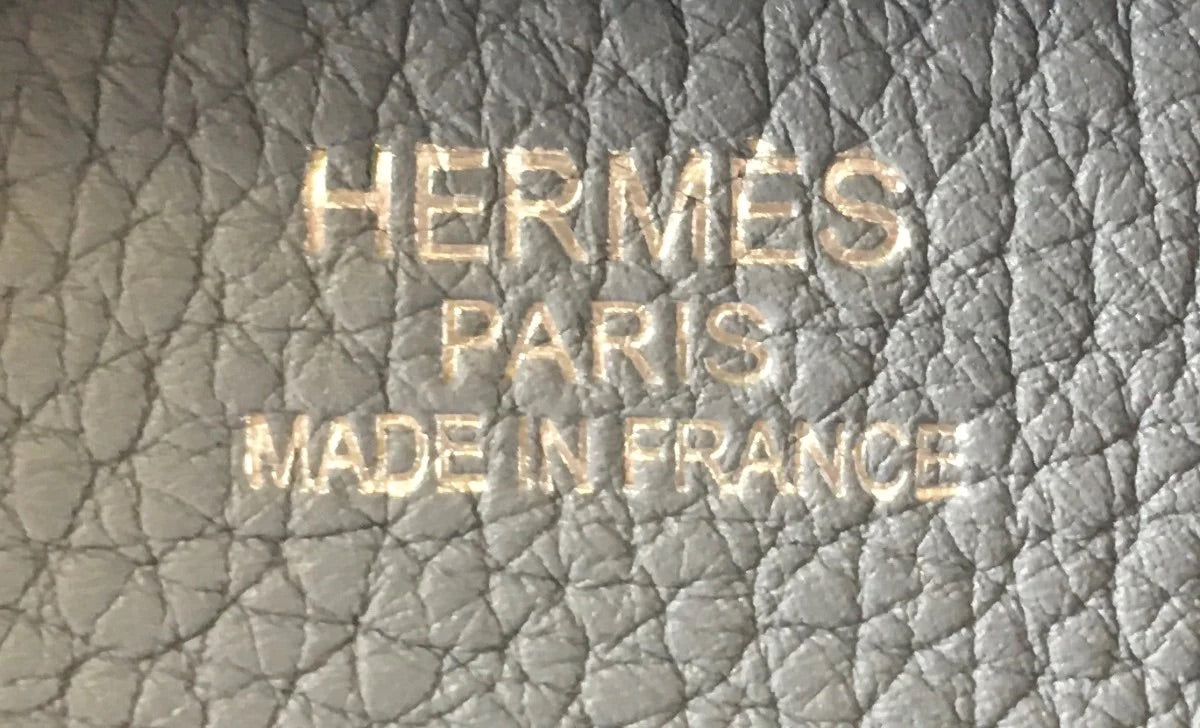 Hermès Vintage - Togo Birkin 35 Bag - Blue - Leather and Calf