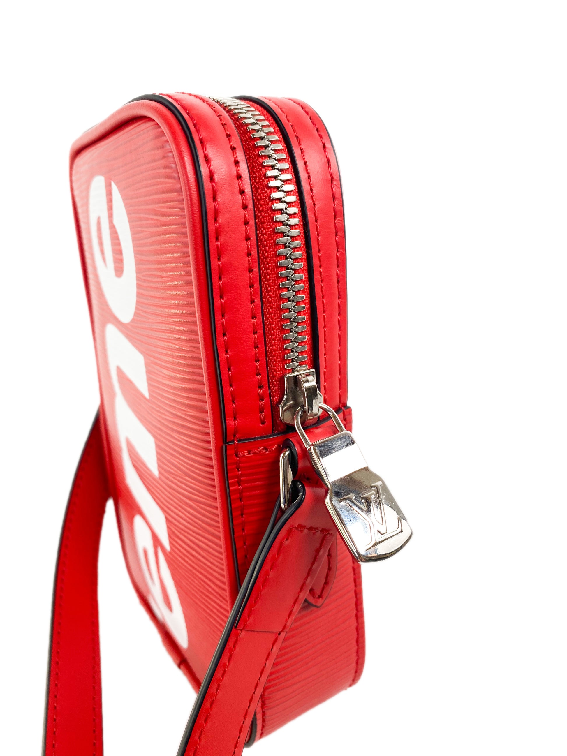 Louis Vuitton x Supreme Red Epi Leather Danube PM Bag Louis Vuitton