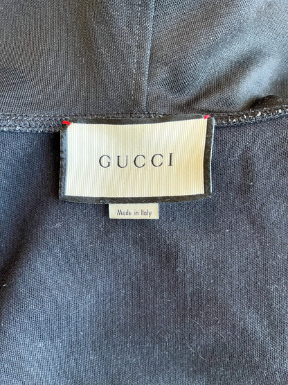 Gucci Striped Technical Convertible Hoodie