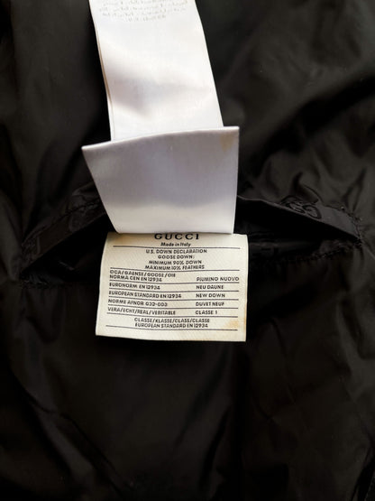 Gucci Black GG Monogram Convertible Jacket