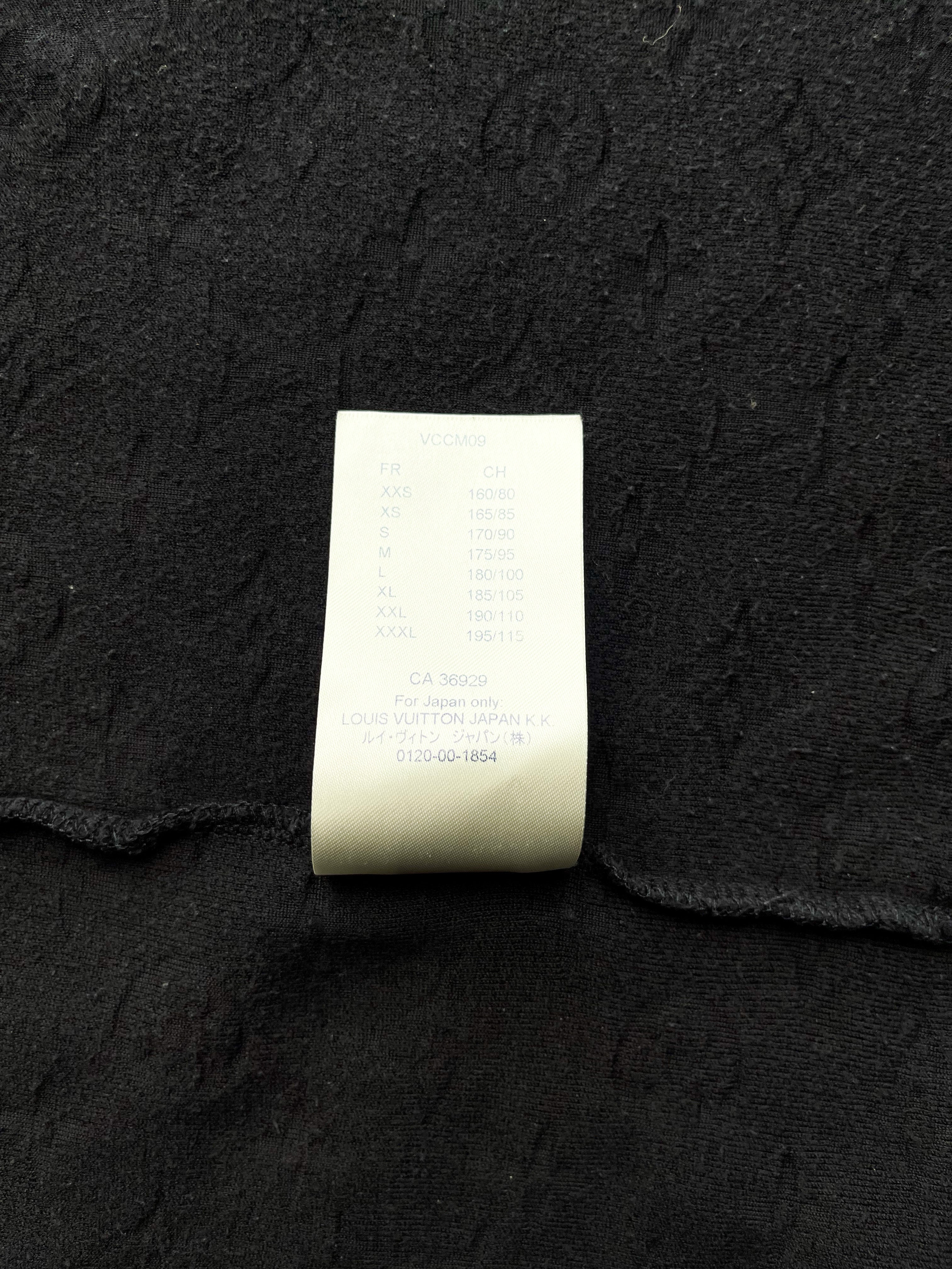 Louis Vuitton Black Monogram Towel Tee Savonches