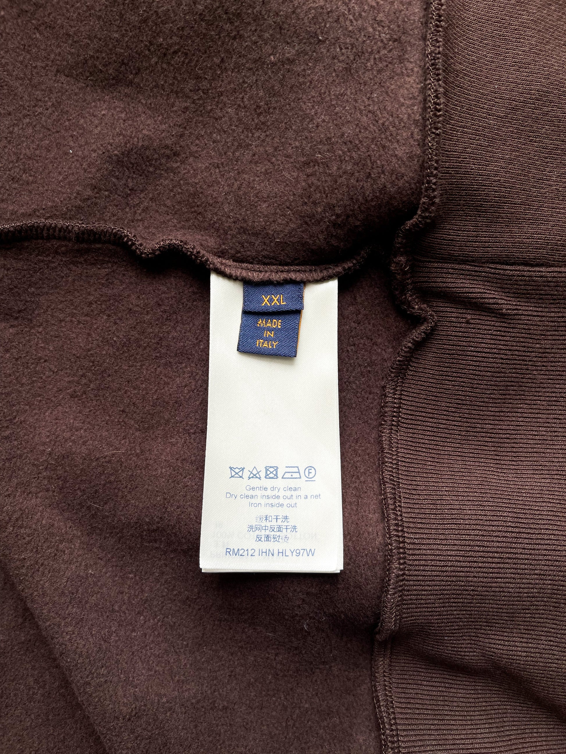 Louis Vuitton LV Corduroy Cap Dark Brown Cotton. Size M