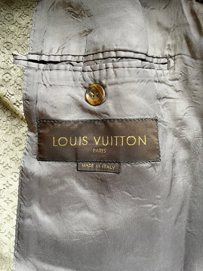 Louis Vuitton Monogram Velvet Blazer Jacket