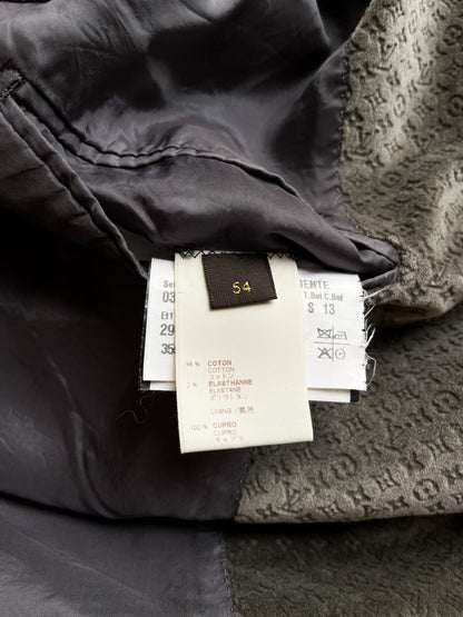 Louis Vuitton Monogram Velvet Blazer Jacket