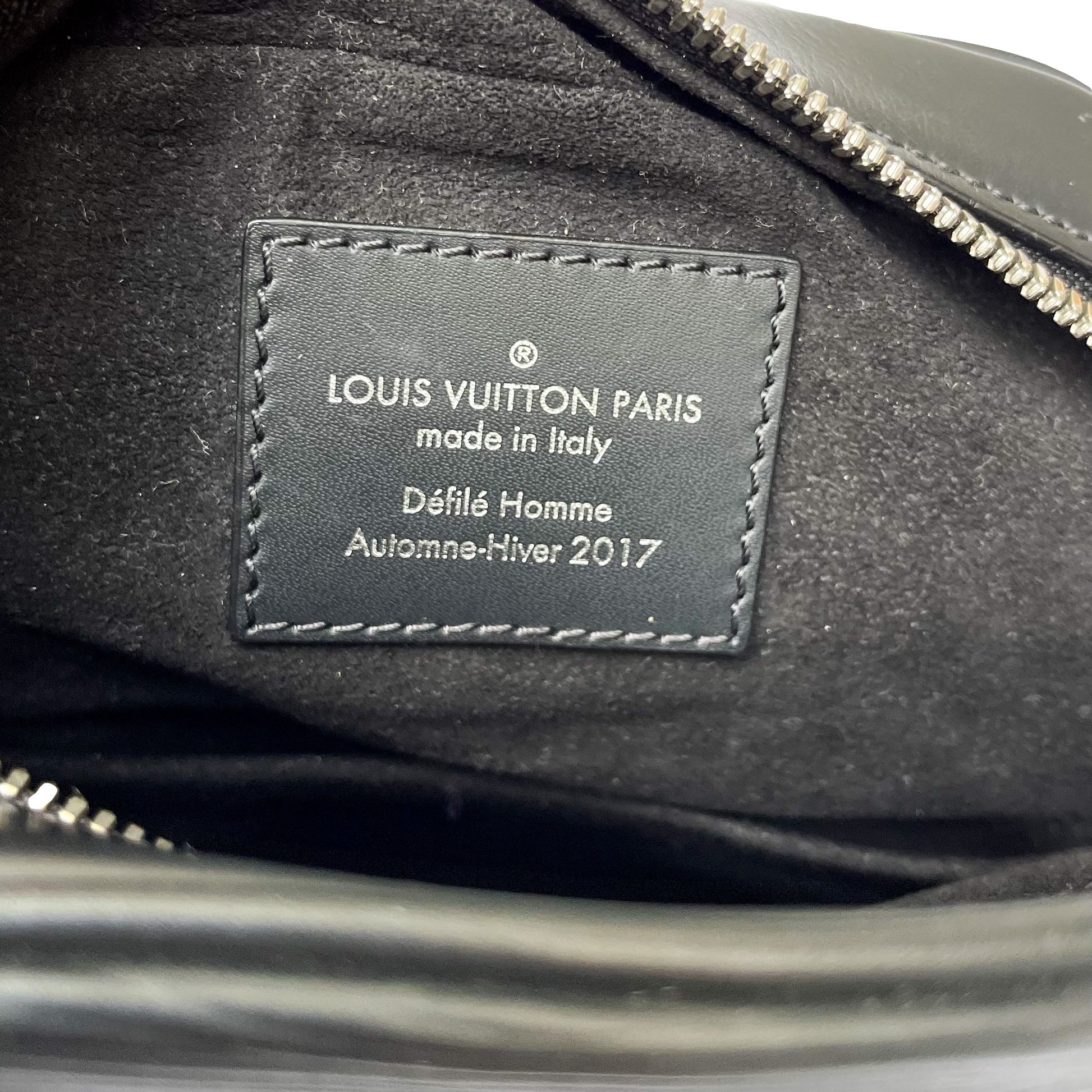 Louis Vuitton Supreme Black EPI Danube