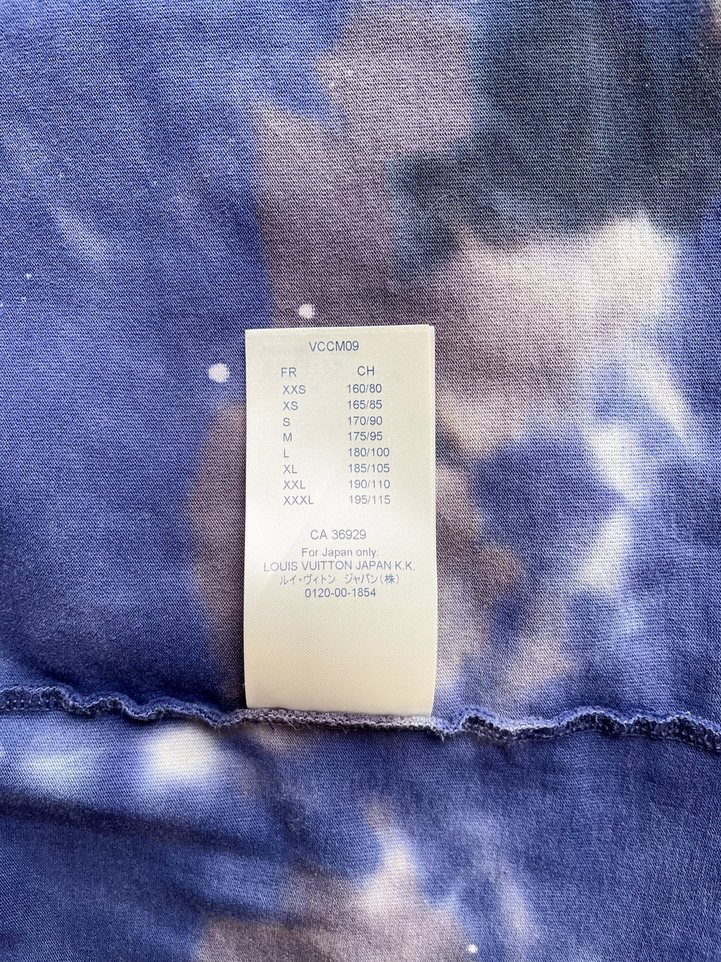 Louis Vuitton Tie-Dye Camo Tee