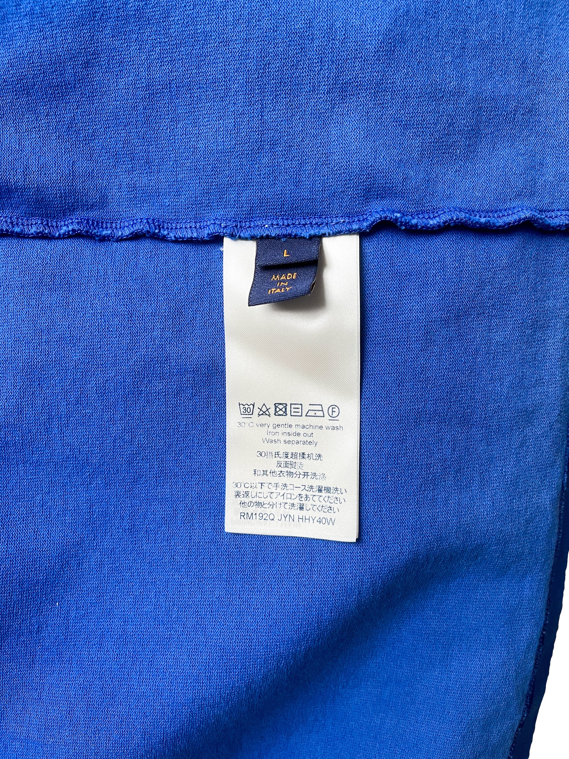 Louis Vuitton Staples Edition Down Puffer Coat - Blue Outerwear, Clothing -  LOU484396