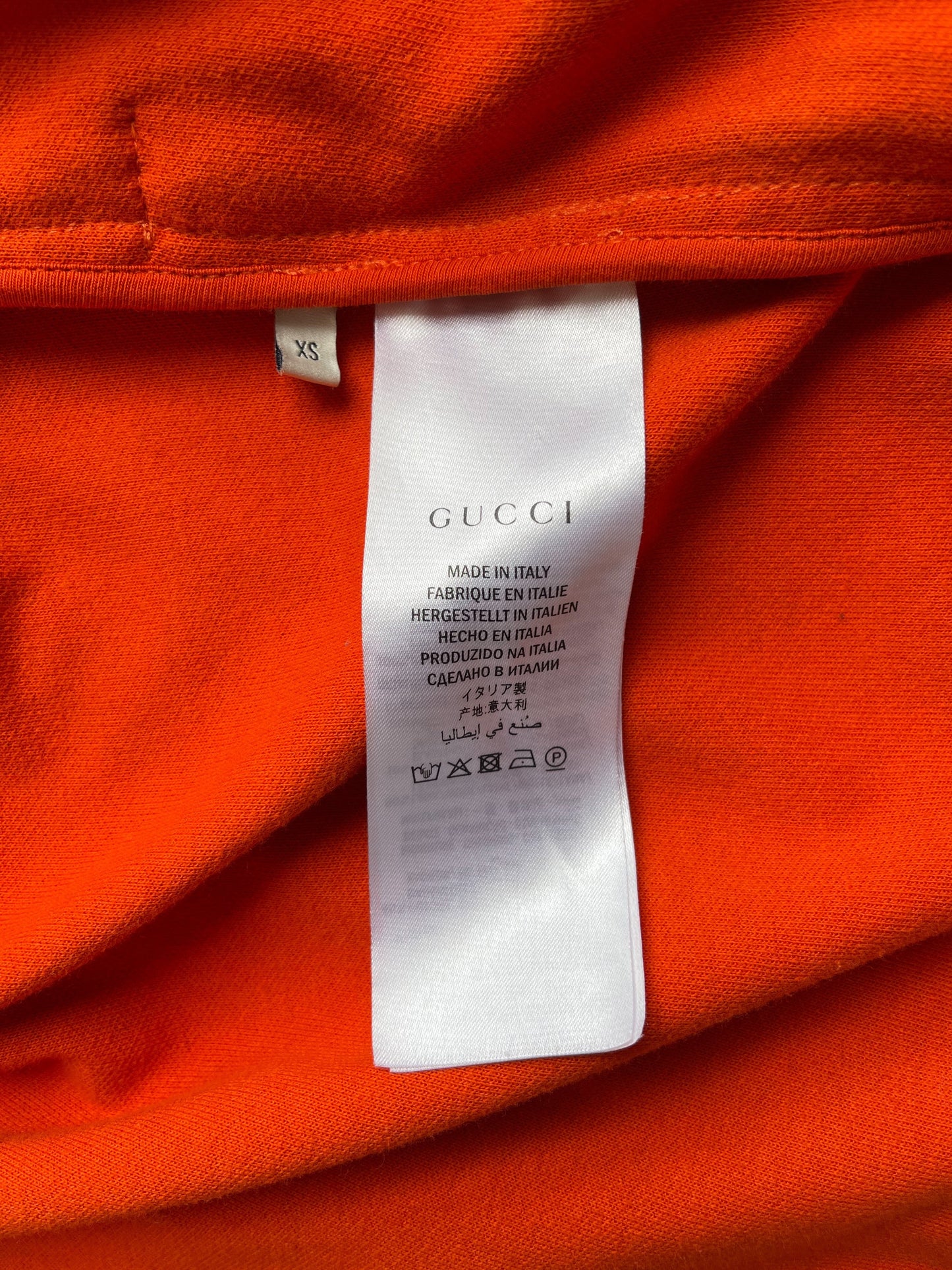 Gucci Logo Orange Track Jacket