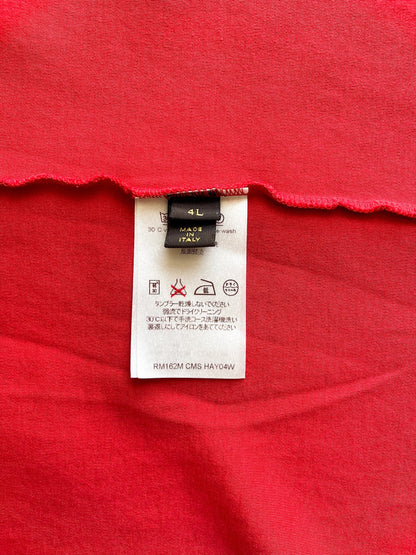 Louis Vuitton Red Embroidered Tee