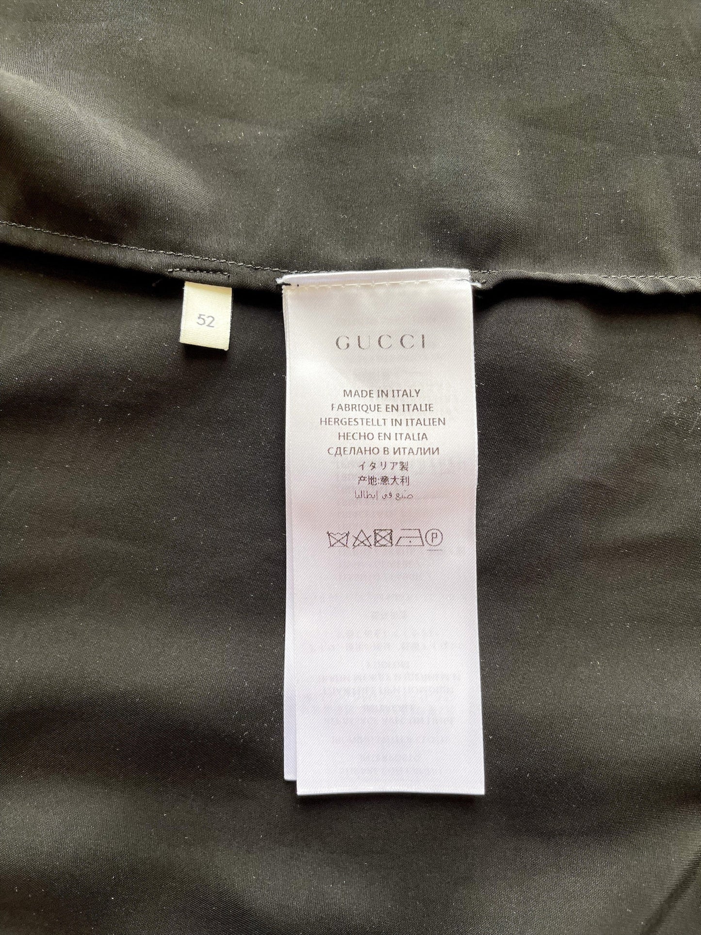 Gucci, Shirts, Gucci Bowling Shirt Size 52 New With Tags