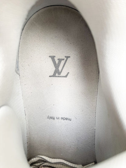 Louis Vuitton White & Grey Trainers