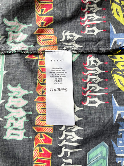 Gucci Metal Mix Button Up Shirt