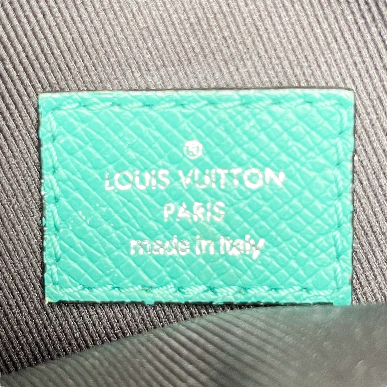 Louis Vuitton Turquoise Taigarama Outdoor Bumbag