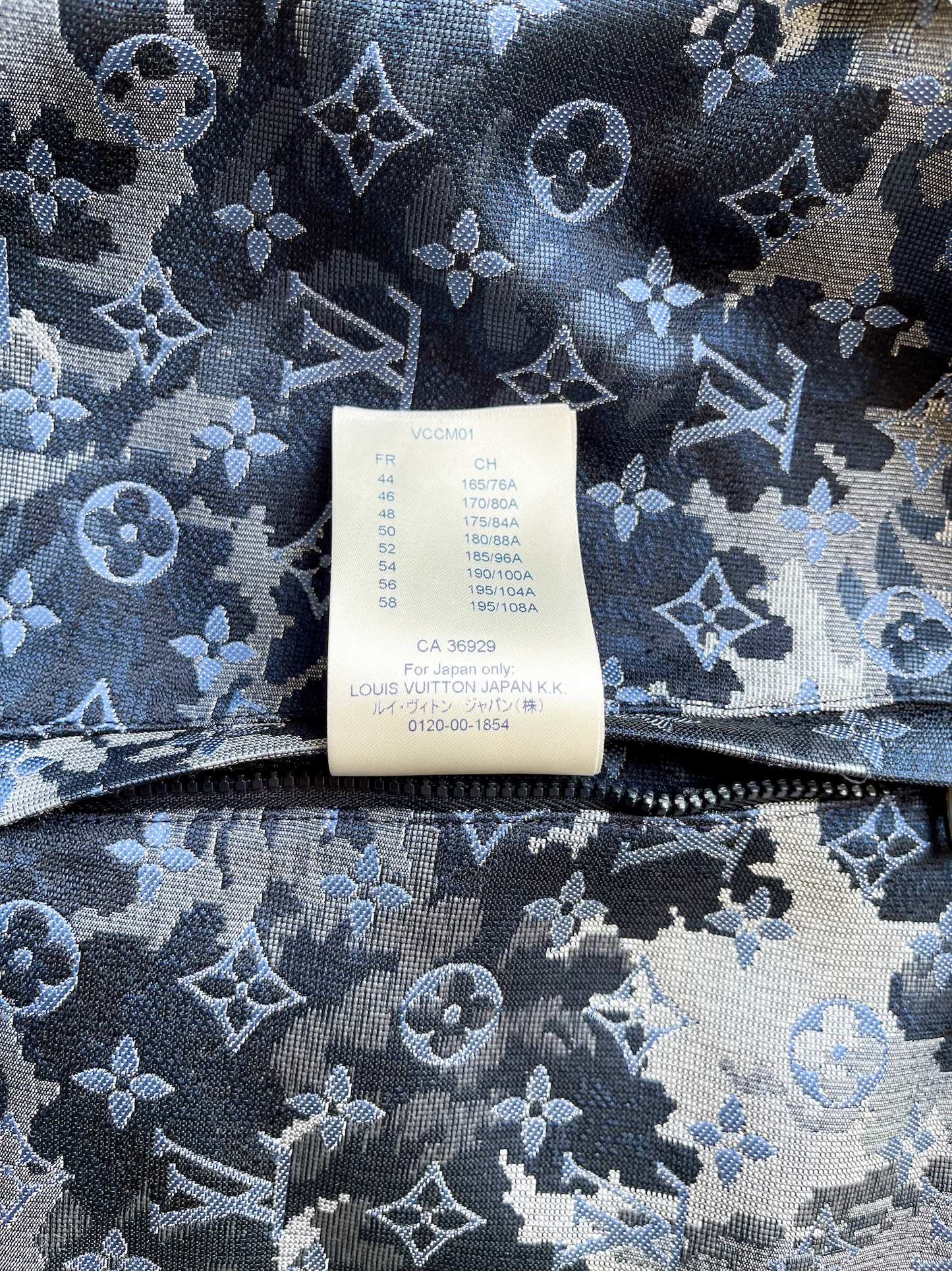 Louis Vuitton 2021 Tapestry Windbreaker - Blue Outerwear, Clothing -  LOU697854