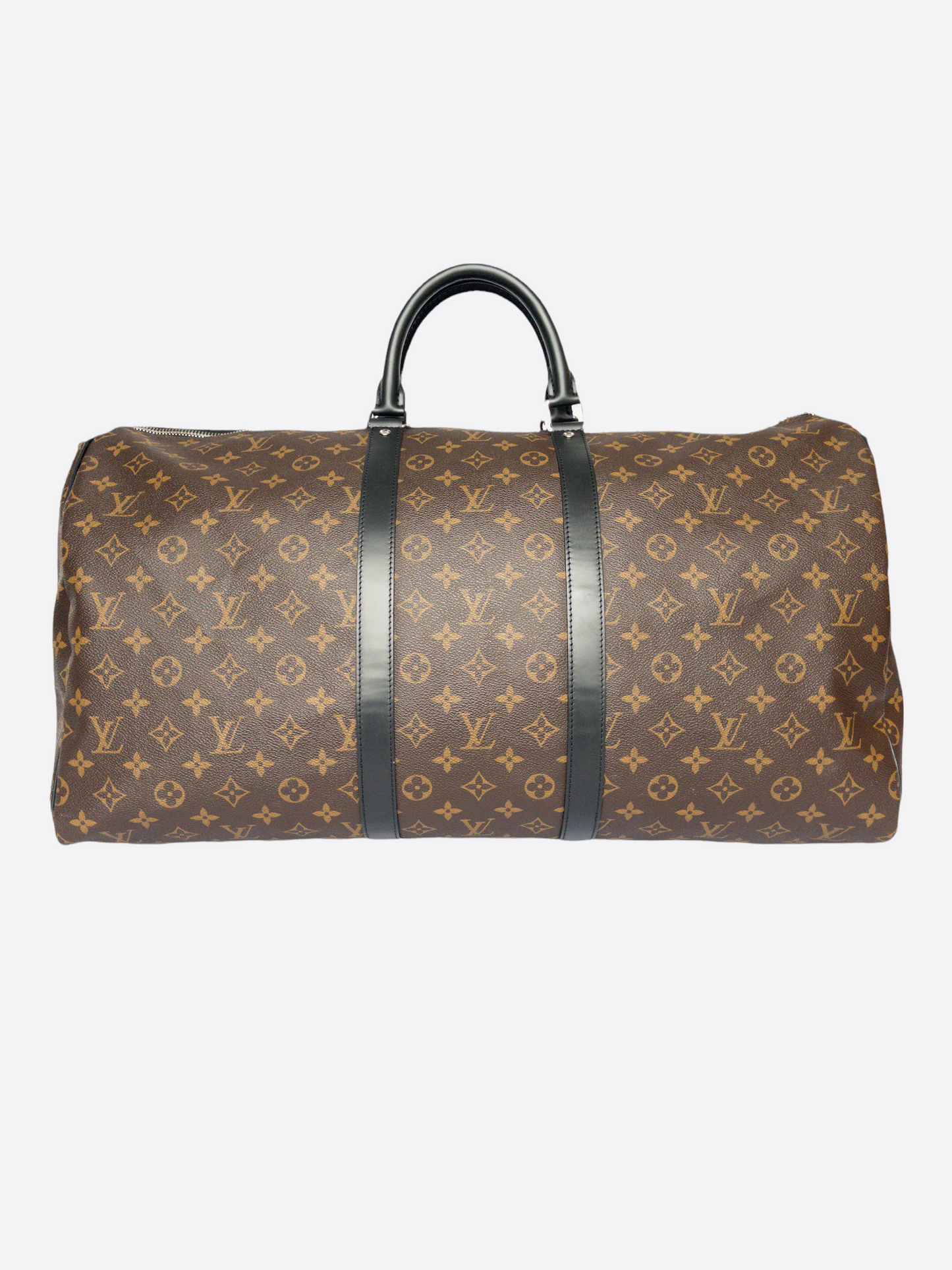 Louis Vuitton Brown Monogram Keepall 55