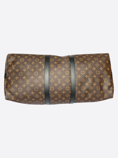 Louis Vuitton Brown Monogram Keepall 55