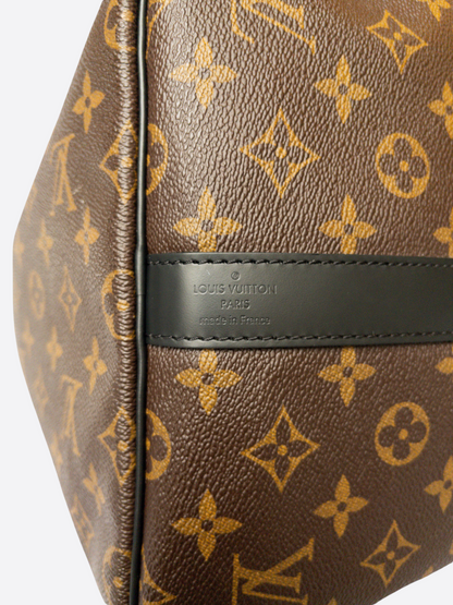 Louis Vuitton Brown Monogram Keepall 55